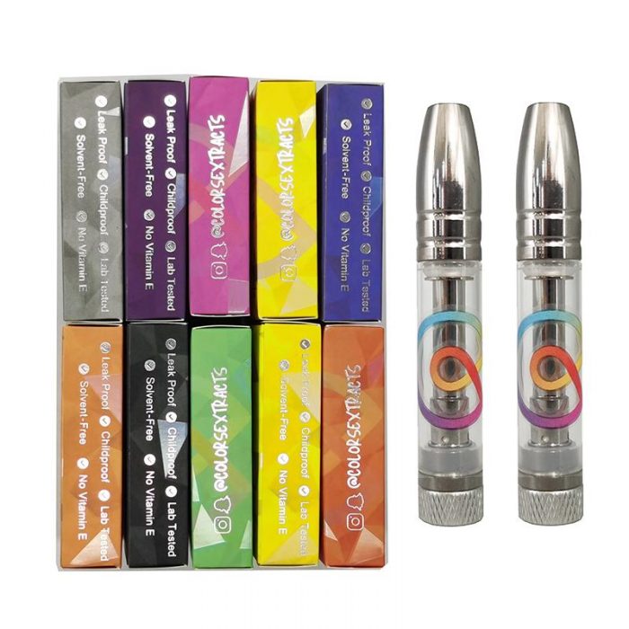 color vape carts