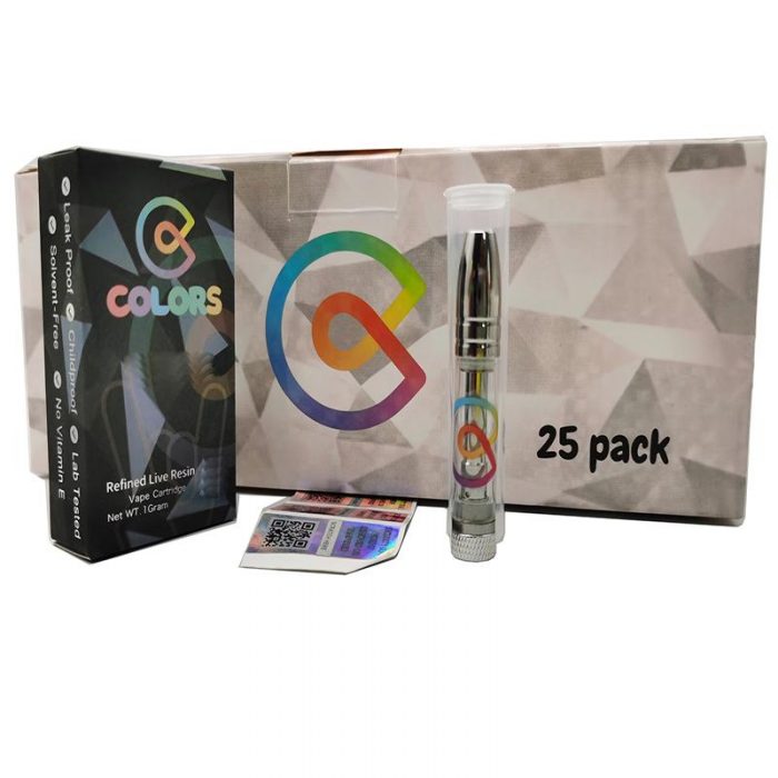 color vape carts