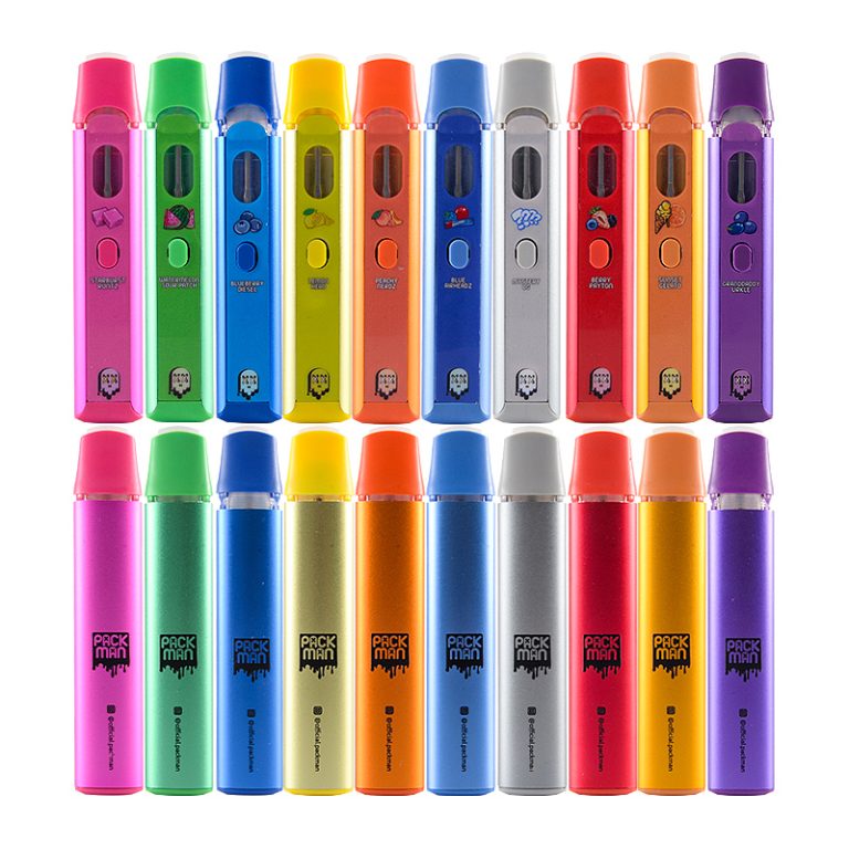 Enjoy Endless Vaping with Rechargeable PACKMAN Disposable Vape Pens ...