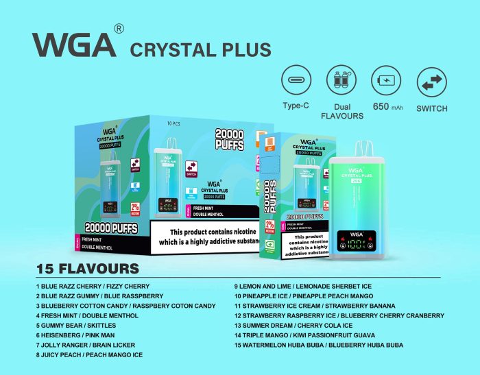 wga crystal plus 20k