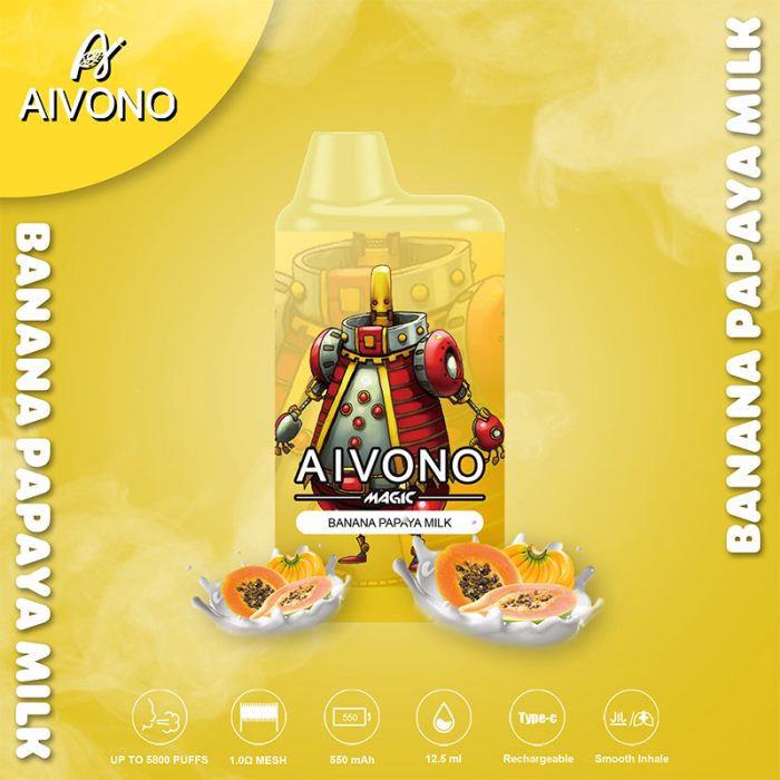 in stock Aivono AIM MAGIC 5800 Puffs Disposable Vape