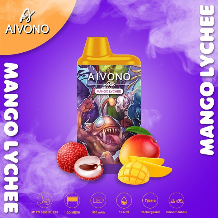 Aivono MAGIC 5800 Puffs Disposable Vape