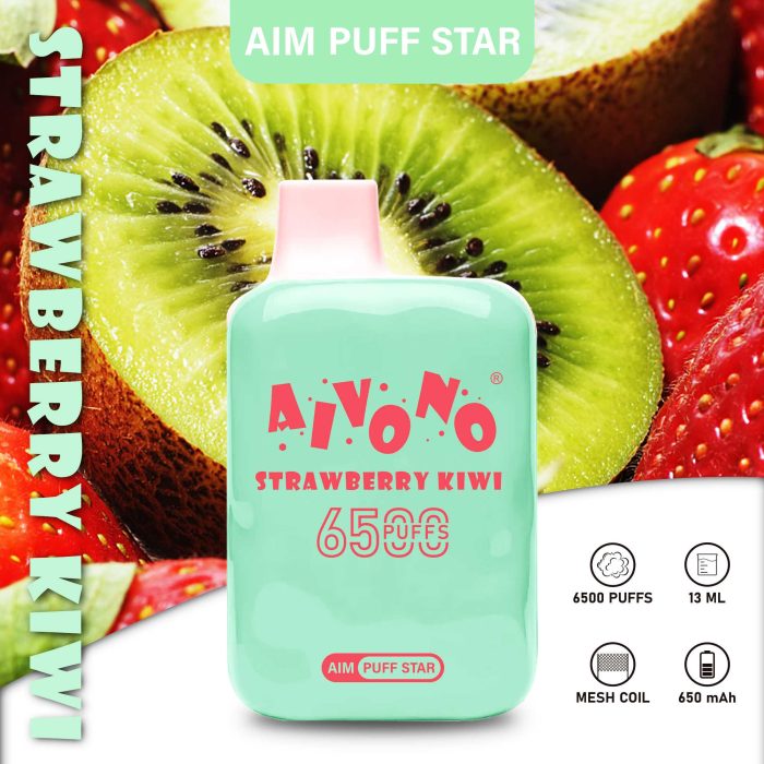 in stock Aivono Aim Puffstar 6500 Disposable Vape