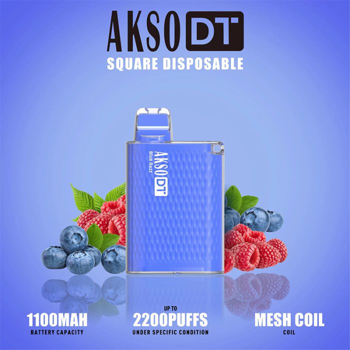 in stock AKSO DT 2200 puff Disposable Vape