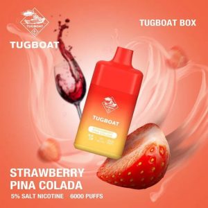 in stock TUGBOAT BOX 6000 PUFF Disposable Vape