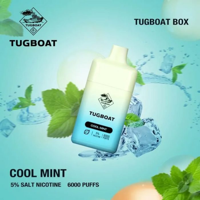 TUGBOAT BOX 6000 PUFF Disposable Vape