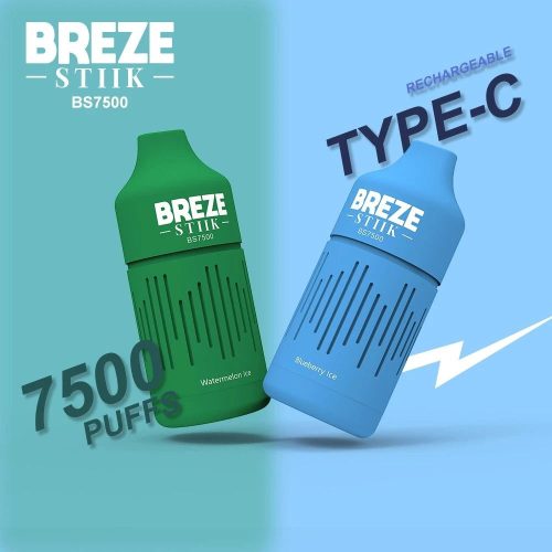 BREZE STIIK BS7500 puffs Disposable Vape