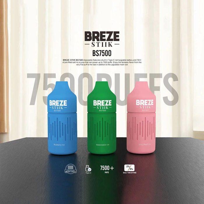 wholesales BREZE STIIK BS7500 Disposable Vape