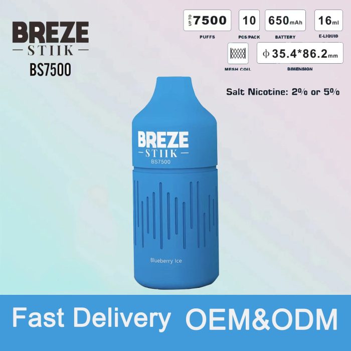 wholesales BREZE STIIK BS7500 Disposable Vape