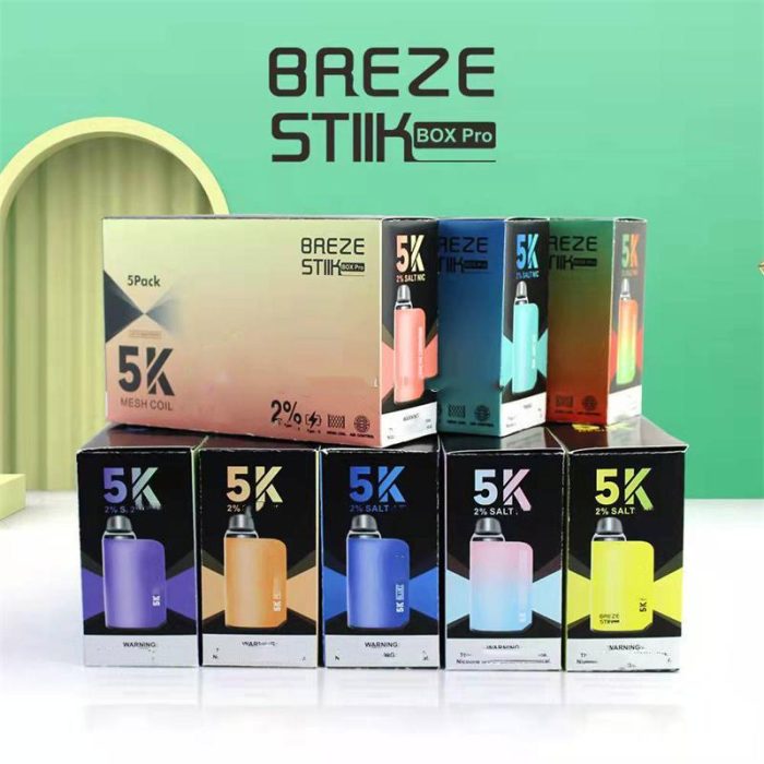 Breze Stiik Box Pro 5k Disposable Vape