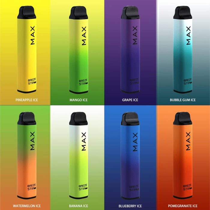 Breze Stick Max 1800 Disposable Vape