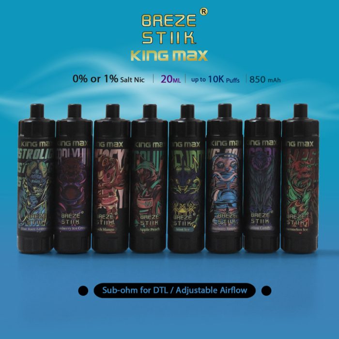 Breze Stiik Kingmax 1k Disposable Vape