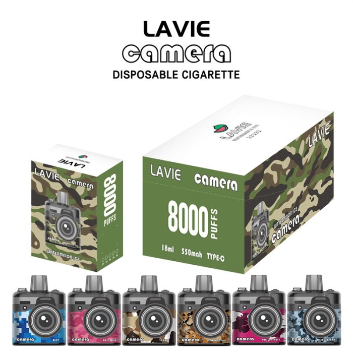 wholesales LAVIE Camera 8000 Puffs Disposable Vape