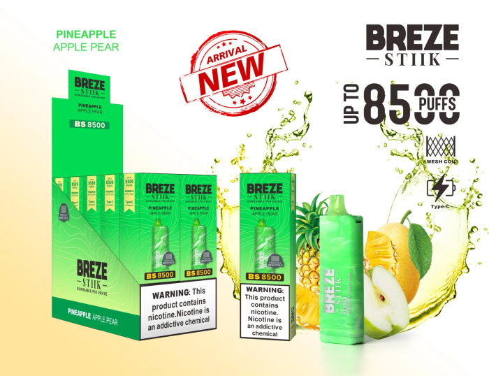 in stock BREZE STIIK BS8500 Vape