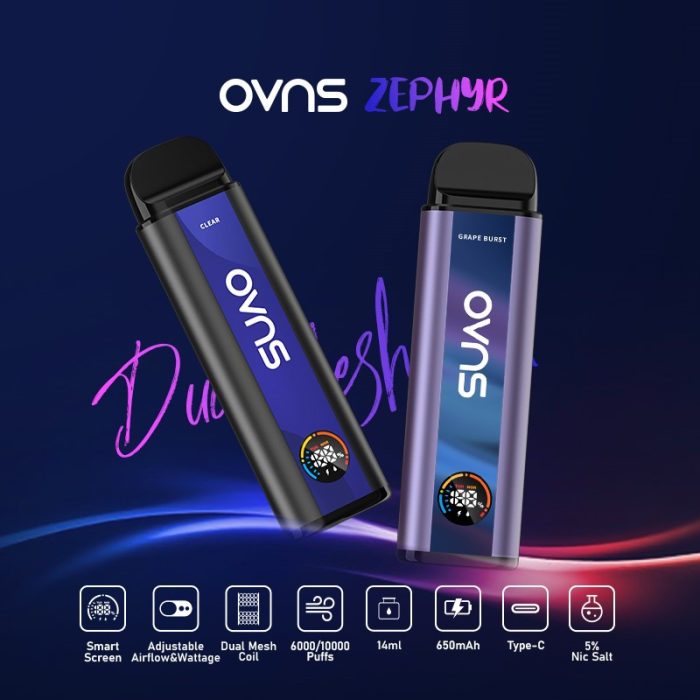 wholesales OVNS Zephyr 10k Puffs Disposable Vape
