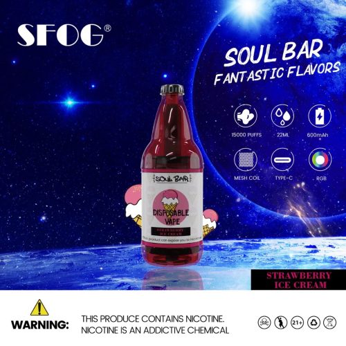 wholesales SFOG SOUL BAR 15000 puff Disposable Vape