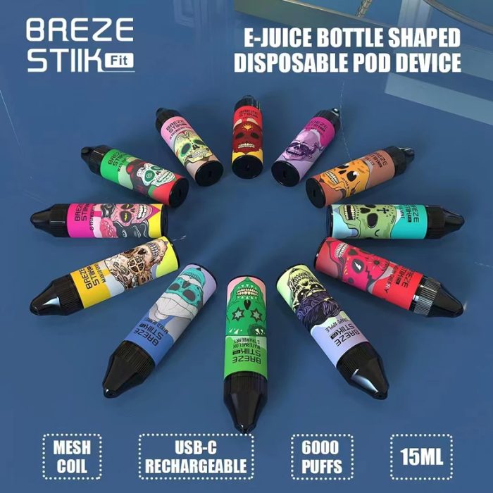 Breze Stiik FIT 6k Puffs Disposable Vape