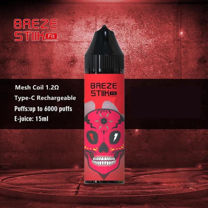 wholesales Breze Stiik FIT 6000 Puffs Disposable Vape