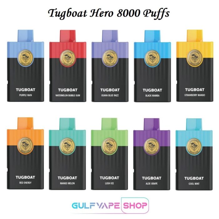 TUGBOAT HERO 8000 PUFF Vape