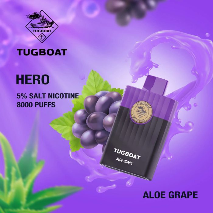 wholesales TUGBOAT HERO 8000 PUFF Disposable Vape