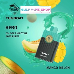 in stock TUGBOAT HERO 8000 PUFF Disposable Vape