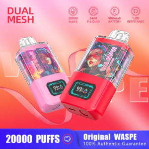 WASPE 20k PUFFS Dual Mesh Box Disposable Vape