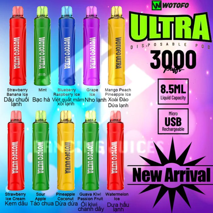 wholesales Wotofo Ultra 3000 Puff