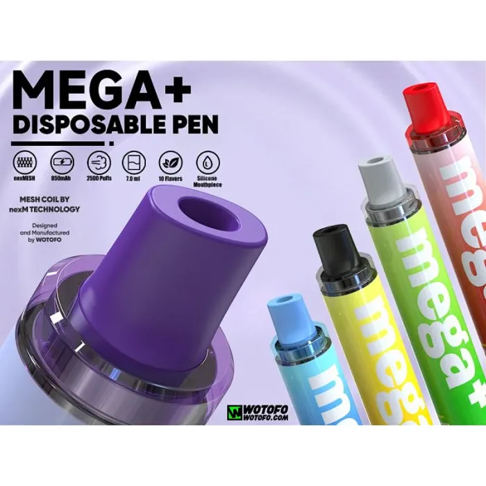 Wotofo Mega+ 2500 Disposable Pen