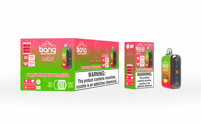 in stock Bang Rocket 18000 puff vape