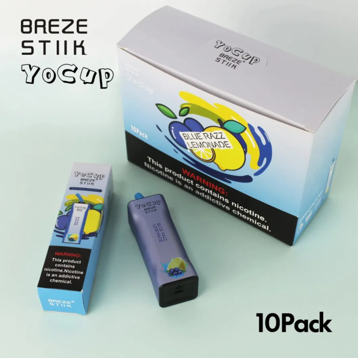 in stock BREZE STIIK Yocup 8k Puffs Disposable Vape