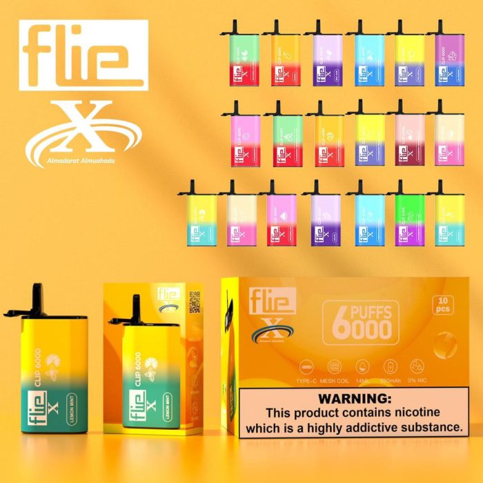 in stock Higo Flie Clip 6k Puff Disposable Vape