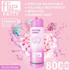 in stock Higo FLIE FATTY 8000 PUFFS New coming Disposable Vape