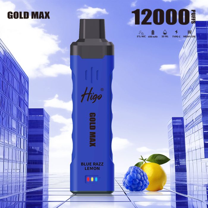 wholesales Higo Gold Max 12000 Puff Disposable Vape