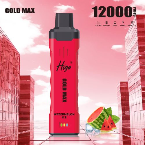 Higo Gold Max 12k Puff Disposable Vape