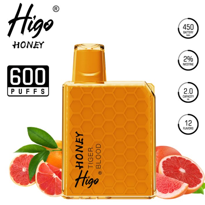 in stock Higo honey 1500 puff Disposable Vape