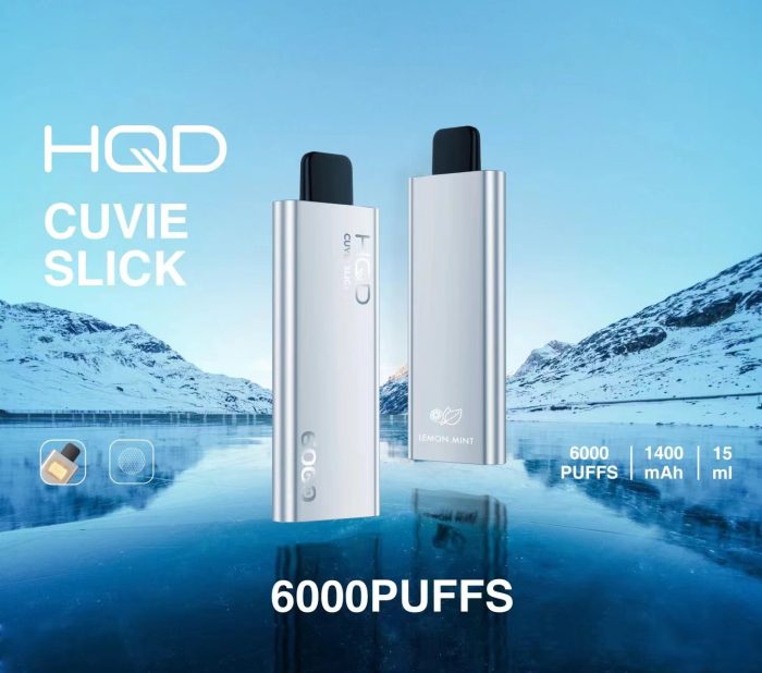 in stock HQD CUVIE SLICK 6k puff Disposable Vape