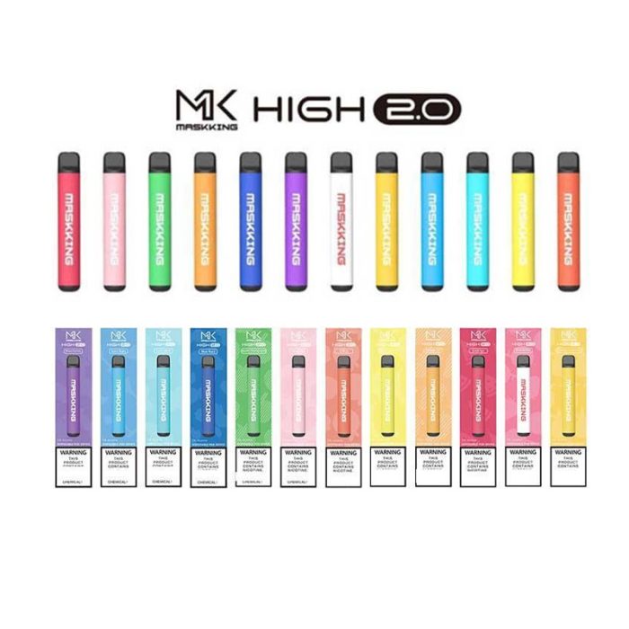 in stock Maskking High GT/2.0 450 Disposable Vape