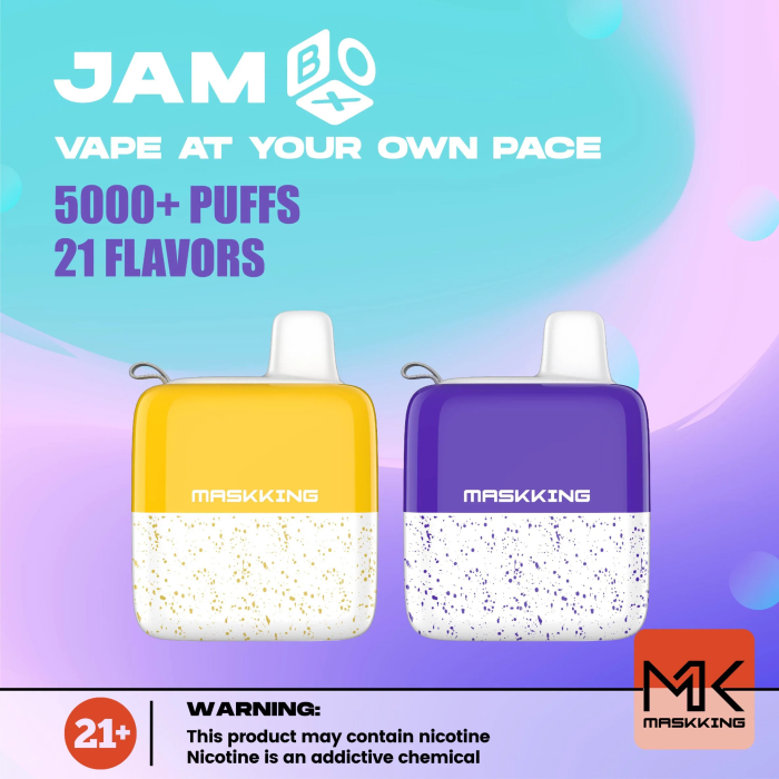 Maskking jam box 5000 puff Vape