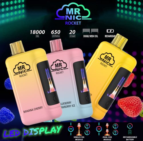 MR NIC ROCKET 18k Vape