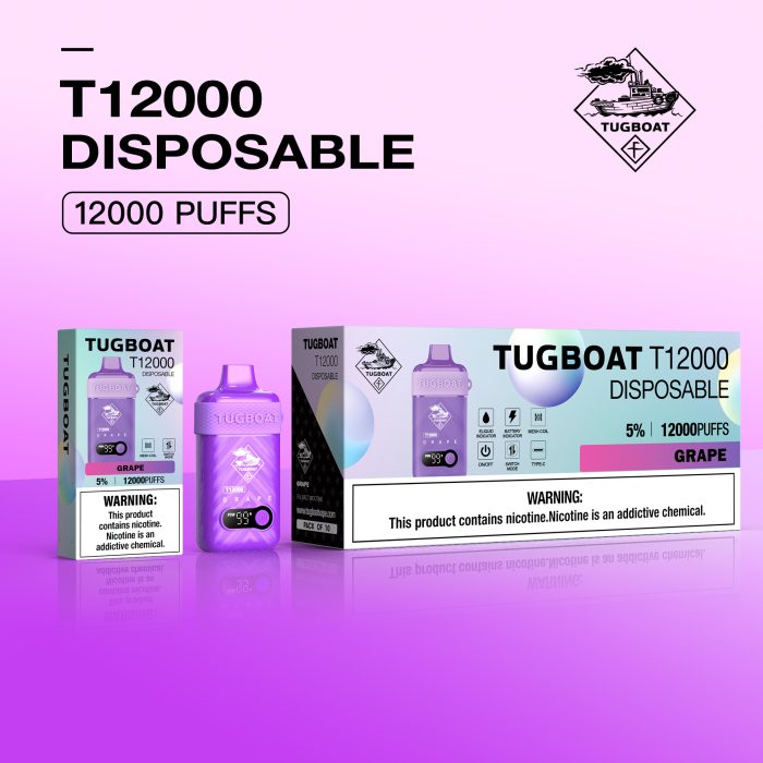 TUGBOAT 12000 Disposable Vape