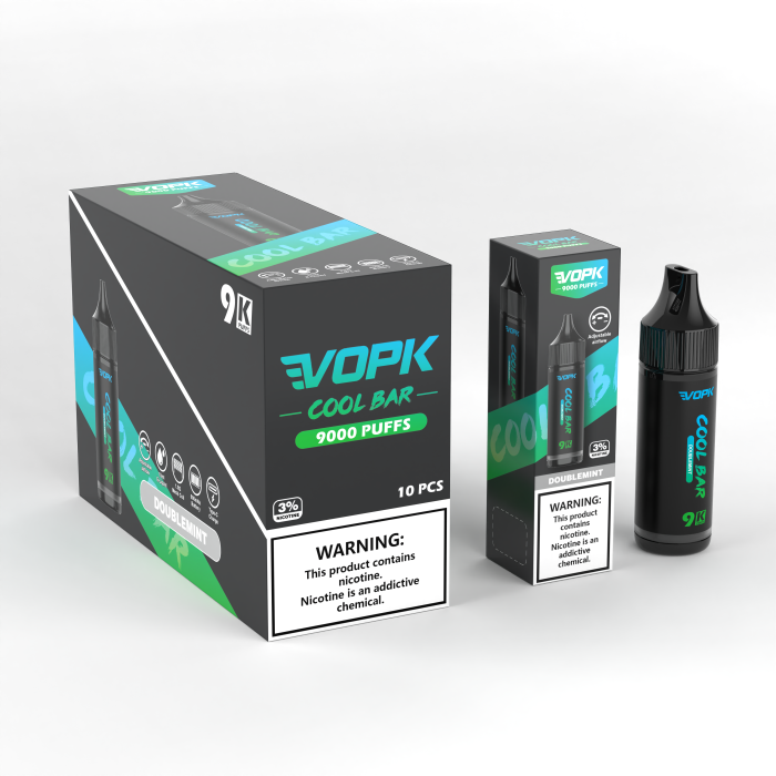 wholesales VOPK cool bar 9000 puff Disposable Vape