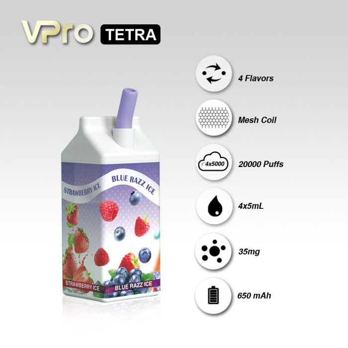 wholesales Vpro tetra 20000 puff Disposable Vape