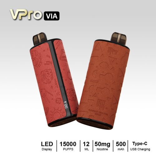 Vpro via 15000 puff Vape