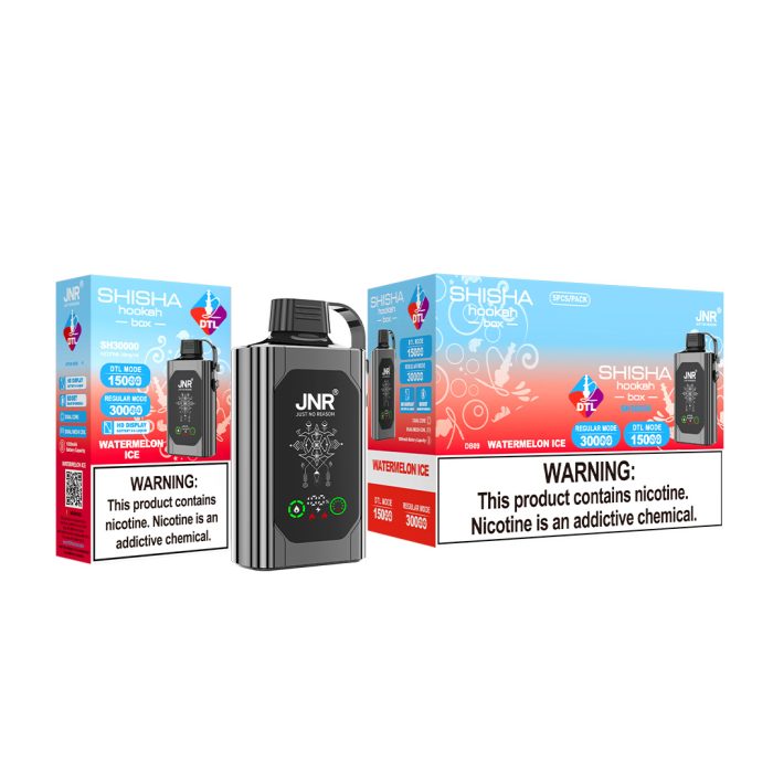 wholeslaes JNR SHISHA Hookah box 30000 Disposable Vape