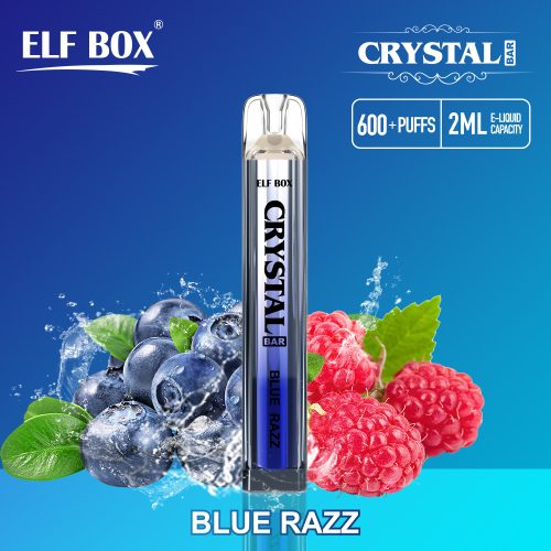 elf box crystal 600 puff