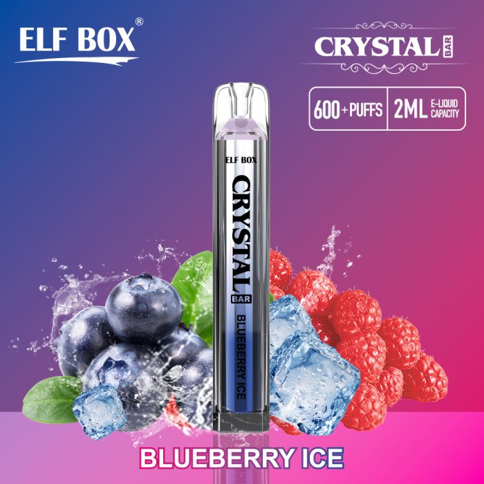 elf box crystal 600 puff