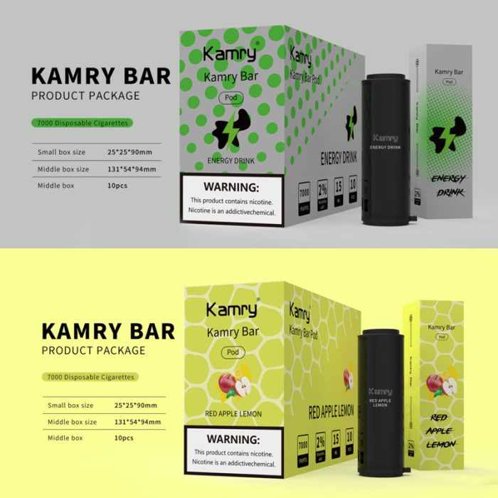 Kamry Bar 7000 Puffs Vape