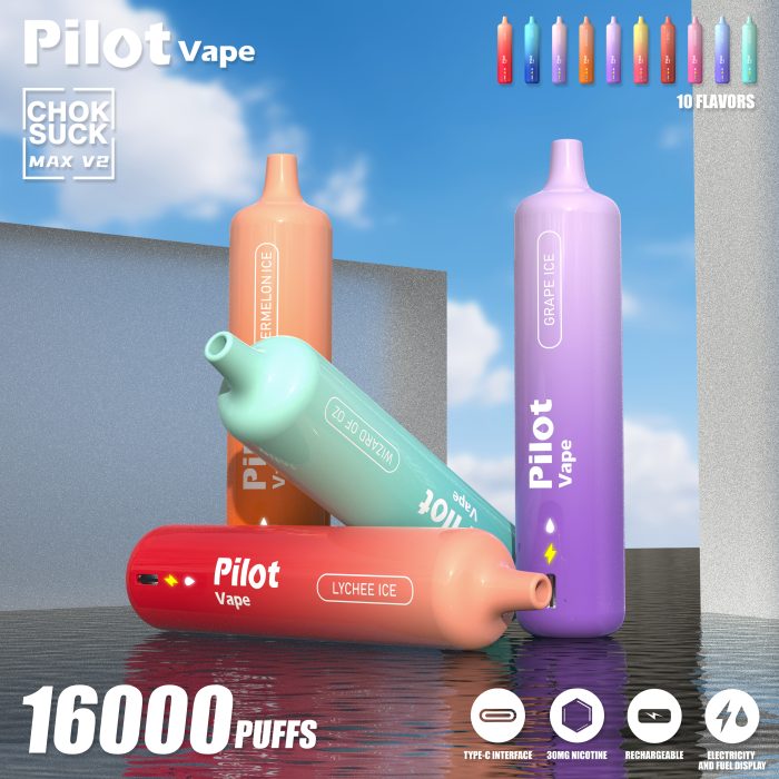 Pilotvape Max V2 16000 Puffs Disposable Vape