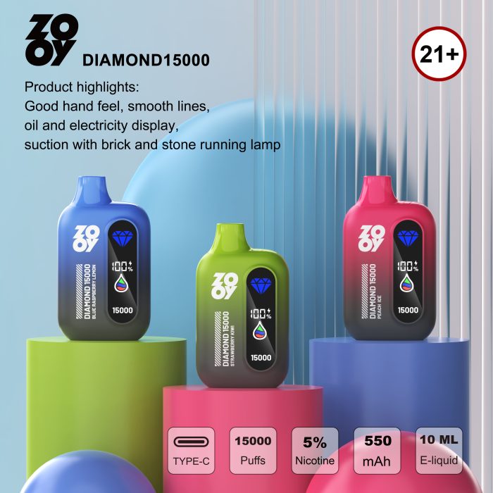 Zooy Diamond 15000 Puff Disposable Vape