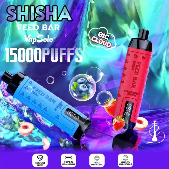 vapsolo shisha 15000 manufacturer